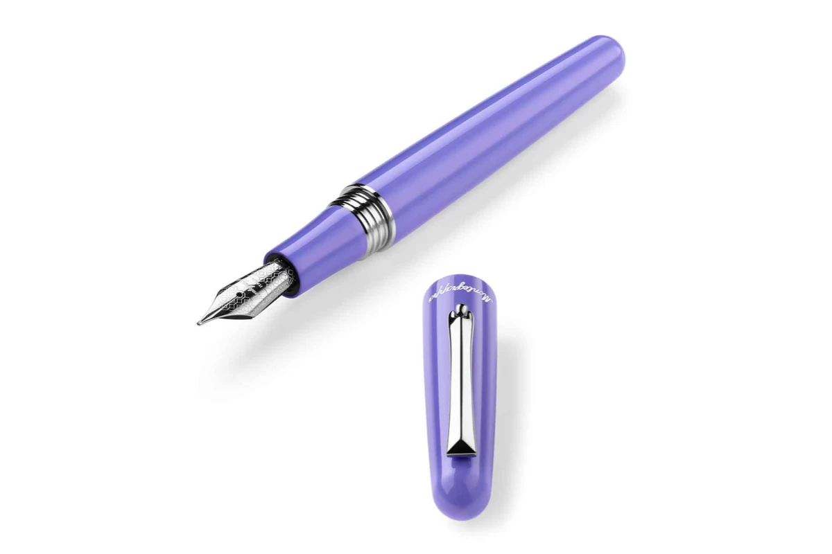 Montegrappa Elmo 01 Very Peri Vulpen 4 Montegrappa Elmo 01 Very Peri Vulpen - Afbeelding 4