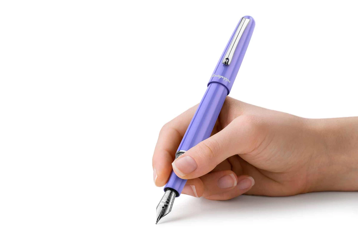 Montegrappa Elmo 01 Very Peri Vulpen 6 Montegrappa Elmo 01 Very Peri Vulpen - Afbeelding 6