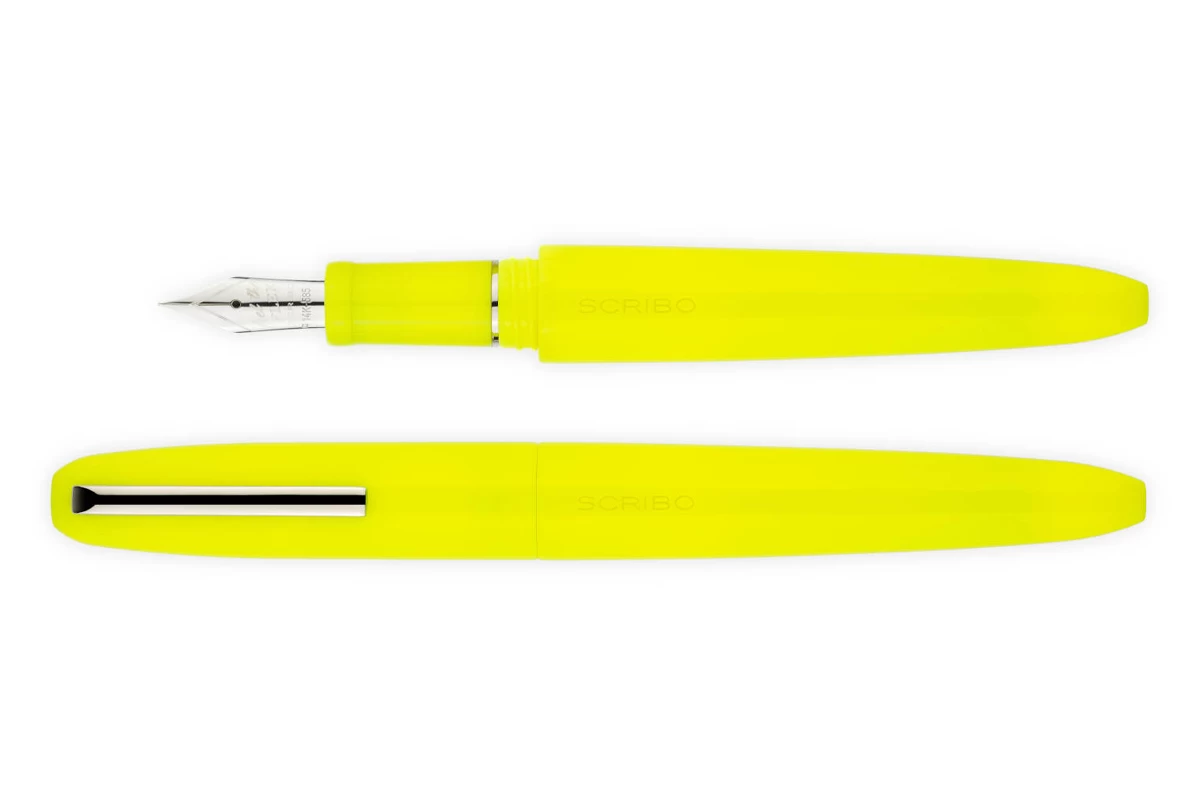 Scribo Piuma Art Platinum 18K Vulpen 1 Scribo Piuma Art Platinum 18K Vulpen