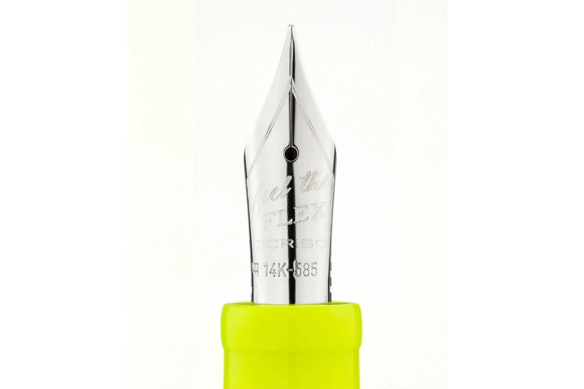 Scribo Piuma Art Platinum 18K Vulpen 4 Scribo Piuma Art Platinum 18K Vulpen - Afbeelding 4