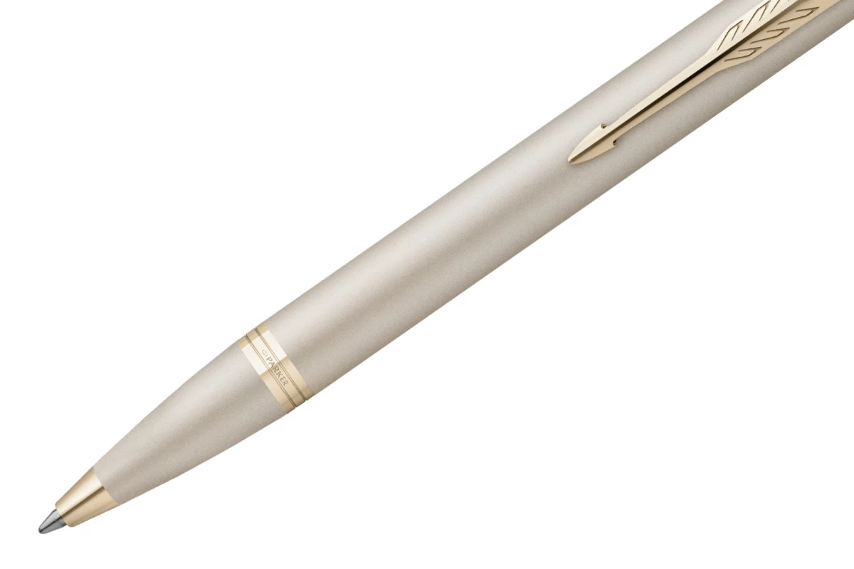Parker® Parker IM Monochrome Champagne Balpen 2 Parker® Parker IM Monochrome Champagne Balpen - Afbeelding 2