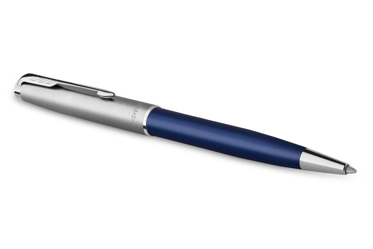 Parker® Parker Sonnet Sand Blasted Blue Balpen 2 Parker® Parker Sonnet Sand Blasted Blue Balpen - Afbeelding 2