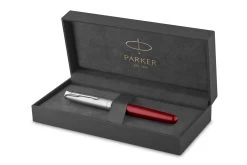 Parker® Parker Sonnet Sand Blasted Red Vulpen -Pen Winkel Parker Sonnet Sandblasted Red FP 5
