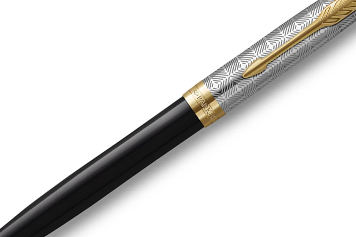 Parker® Parker Sonnet Metal Black GT Balpen 2 Parker® Parker Sonnet Metal Black GT Balpen - Afbeelding 2