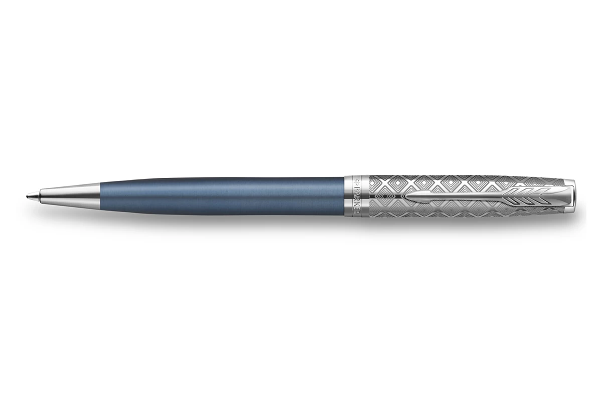 Parker® Parker Sonnet Metal Blue CT Balpen 1 Parker® Parker Sonnet Metal Blue CT Balpen