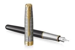 Parker® Parker Sonnet Metal Black GT 18K Vulpen -Pen Winkel Parker20Sonnet20Metal20Black20GT2018K20Fountain20Pen20zz