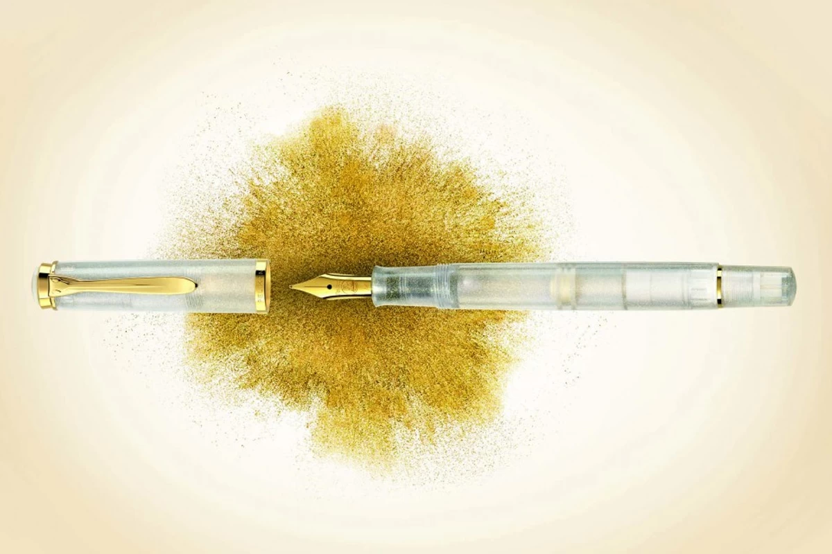 Pelikan Classic M200 Golden Beryl Limited Edition Vulpen 3 Pelikan Classic M200 Golden Beryl Limited Edition Vulpen - Afbeelding 3