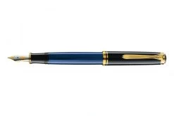 Pelikan Souverän M600 Zwart/Blauw Vulpen