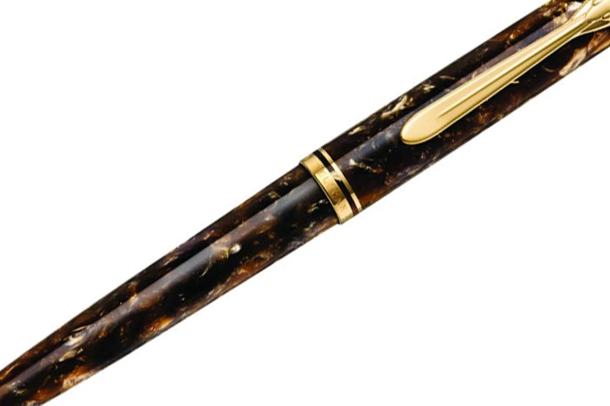Pelikan Souverän K800 Renaissance Brown Balpen 2 Pelikan Souverän K800 Renaissance Brown Balpen - Afbeelding 2
