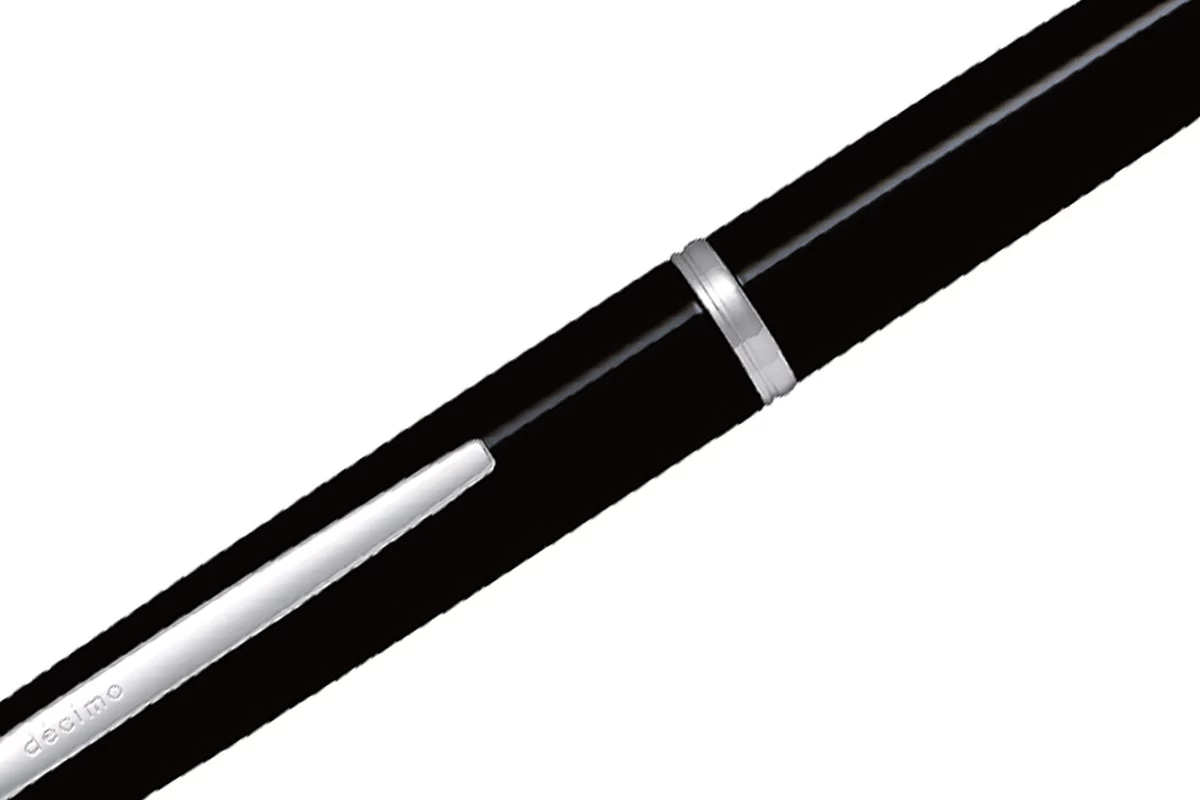 Pilot Capless Silver Black Vulpen 2 Pilot Capless Silver Black Vulpen - Afbeelding 2