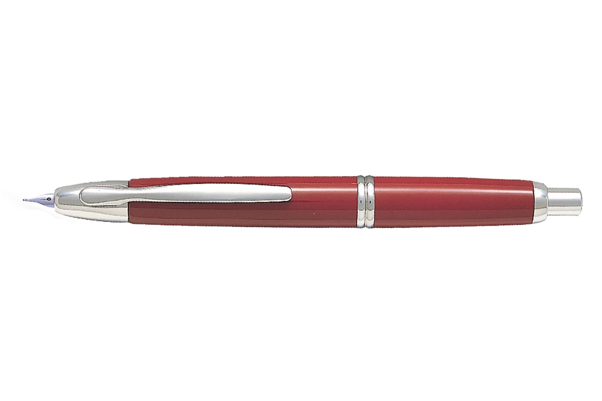 Pilot Capless Silver Red Vulpen 1 Pilot Capless Silver Red Vulpen