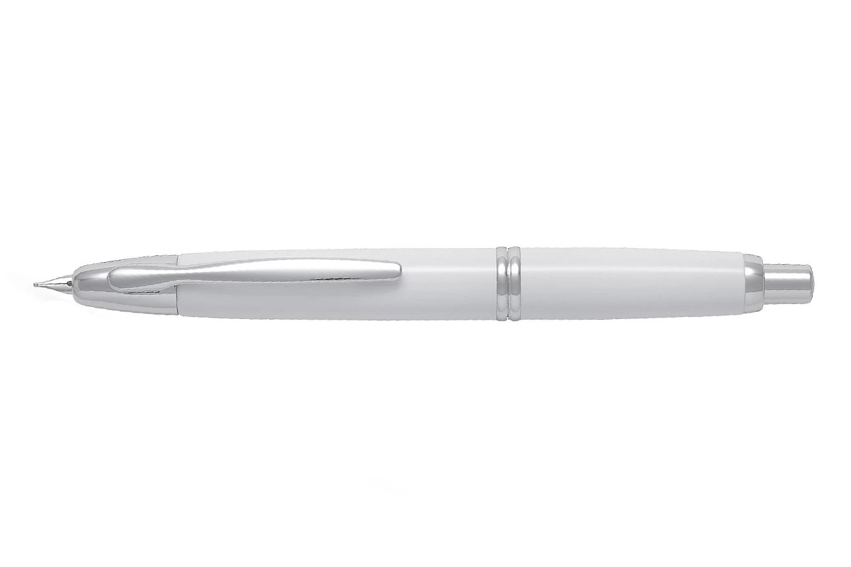 Pilot Capless Silver White Vulpen 1 Pilot Capless Silver White Vulpen