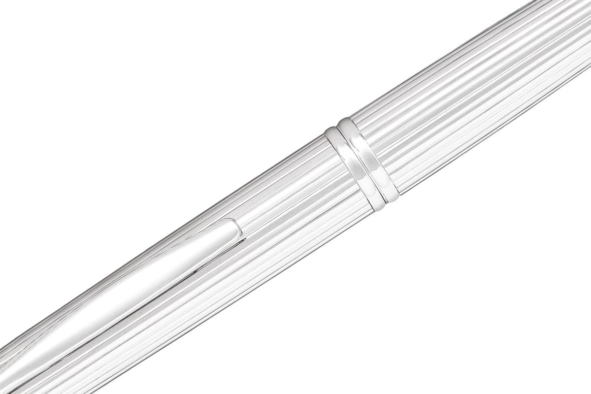 Pilot Capless Silver Striped Vulpen 2 Pilot Capless Silver Striped Vulpen - Afbeelding 2