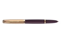 Parker® Parker 51 Deluxe Plum GT Vulpen -Pen Winkel PrePlum20Cap20Back