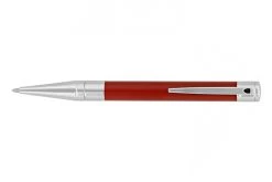 S.T. Dupont D-Initial Red Chrome Balpen