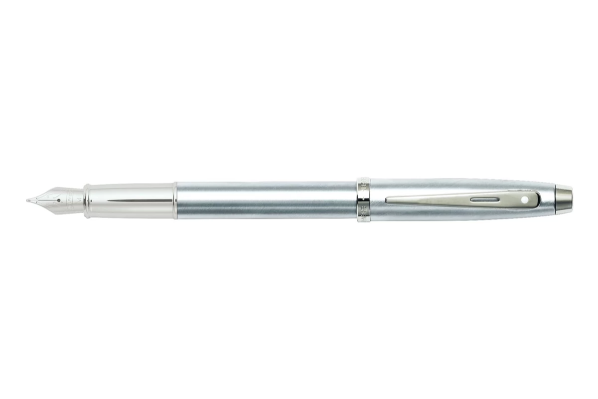 Sheaffer 100 Brushed Chrome Vulpen 1 Sheaffer 100 Brushed Chrome Vulpen