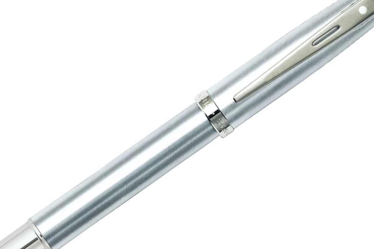 Sheaffer 100 Brushed Chrome Vulpen 2 Sheaffer 100 Brushed Chrome Vulpen - Afbeelding 2