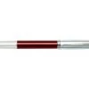 Sheaffer 100 Brushed Chrome Red Vulpen