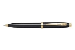 Sheaffer 100 Glossy Black And Gold Balpen