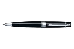 Sheaffer 300 Glossy Black Chrome Trim Balpen