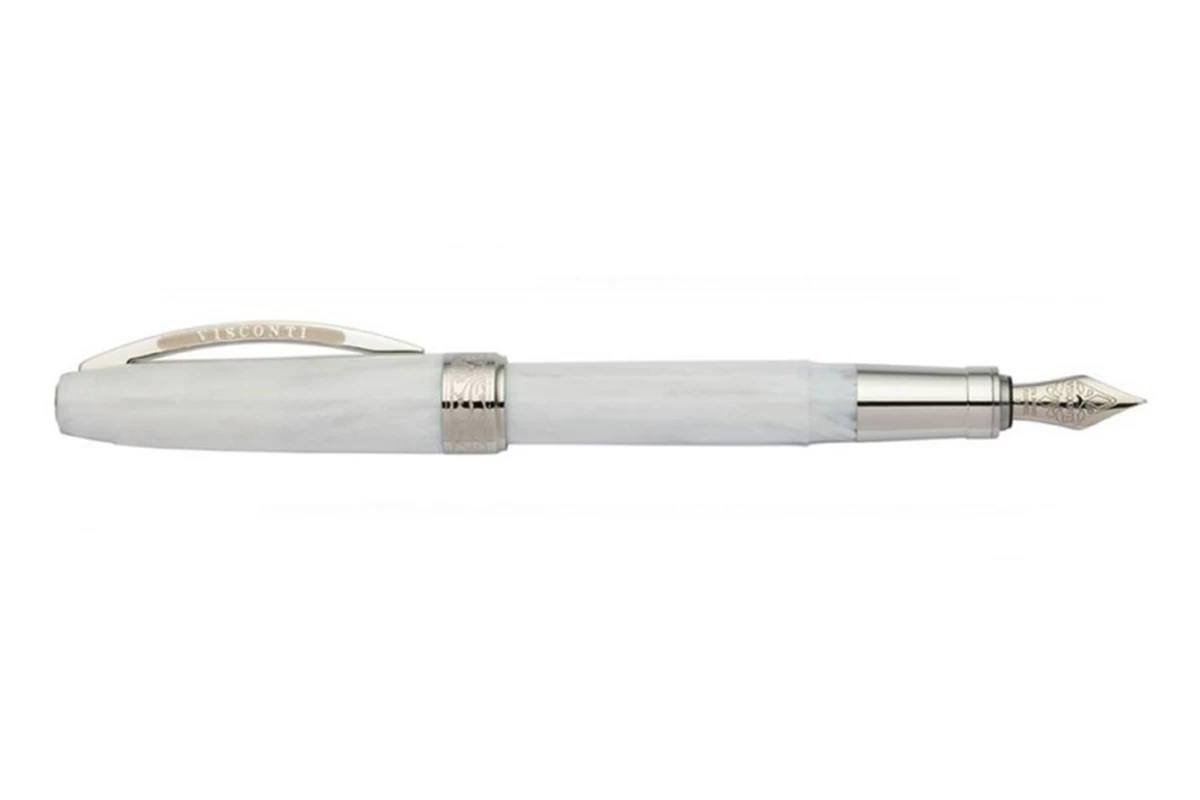 Visconti Venus White Marble Vulpen 1 Visconti Venus White Marble Vulpen