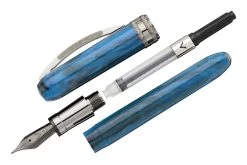 Visconti Rembrandt "S" Blue Vulpen -Pen Winkel Visconti20rembrandt20s20blue20fp 4