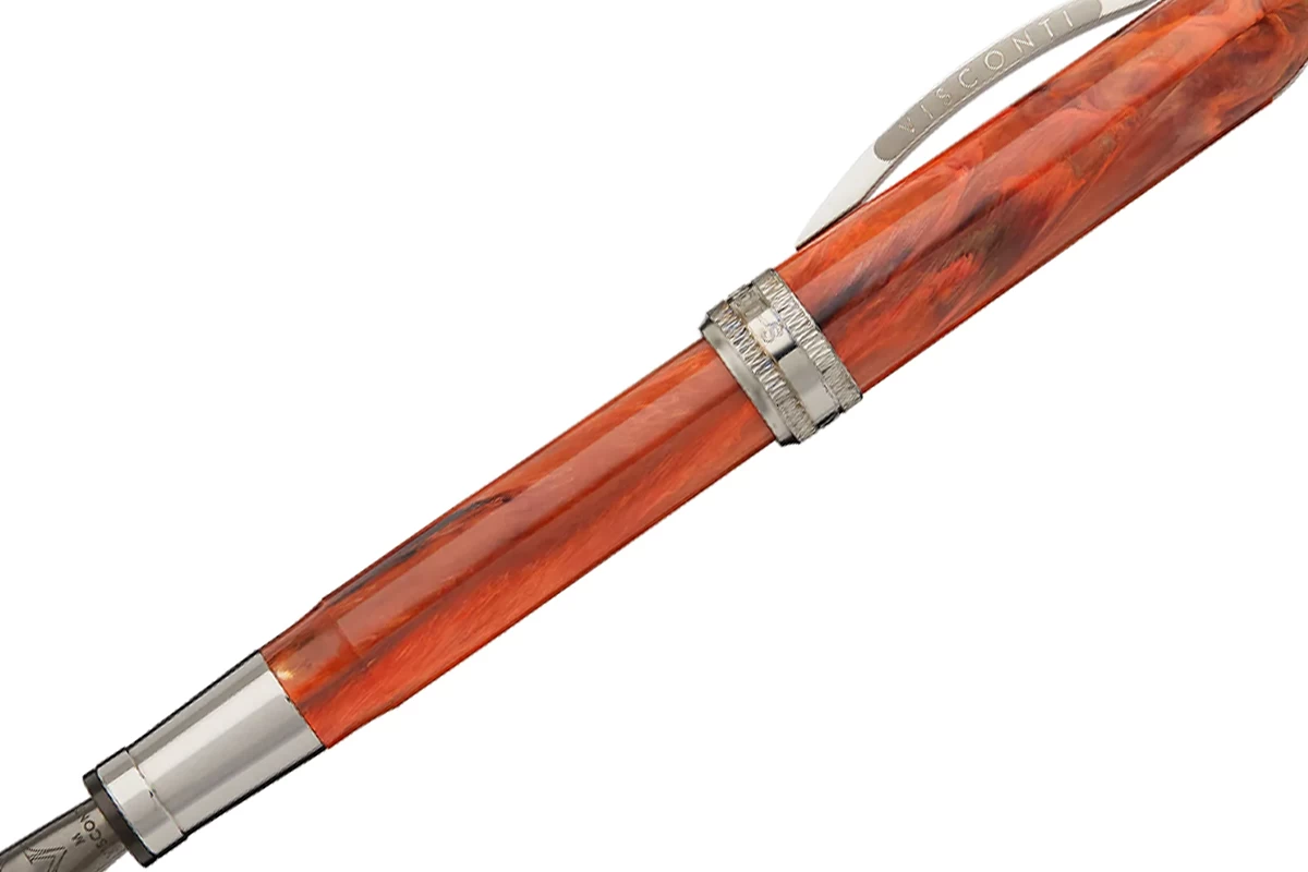 Visconti Rembrandt "S" Orange Vulpen 2 Visconti Rembrandt "S" Orange Vulpen - Afbeelding 2