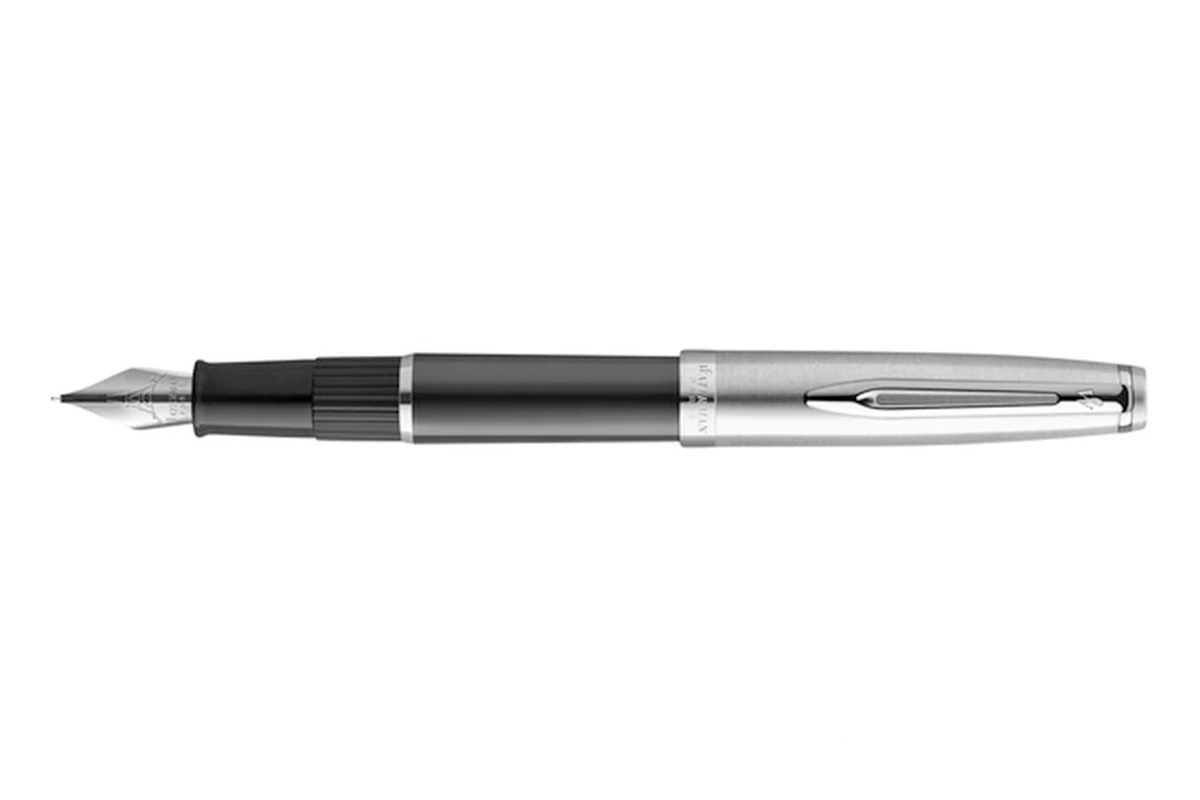 Waterman Emblème Black CT Vulpen 1 Waterman Emblème Black CT Vulpen