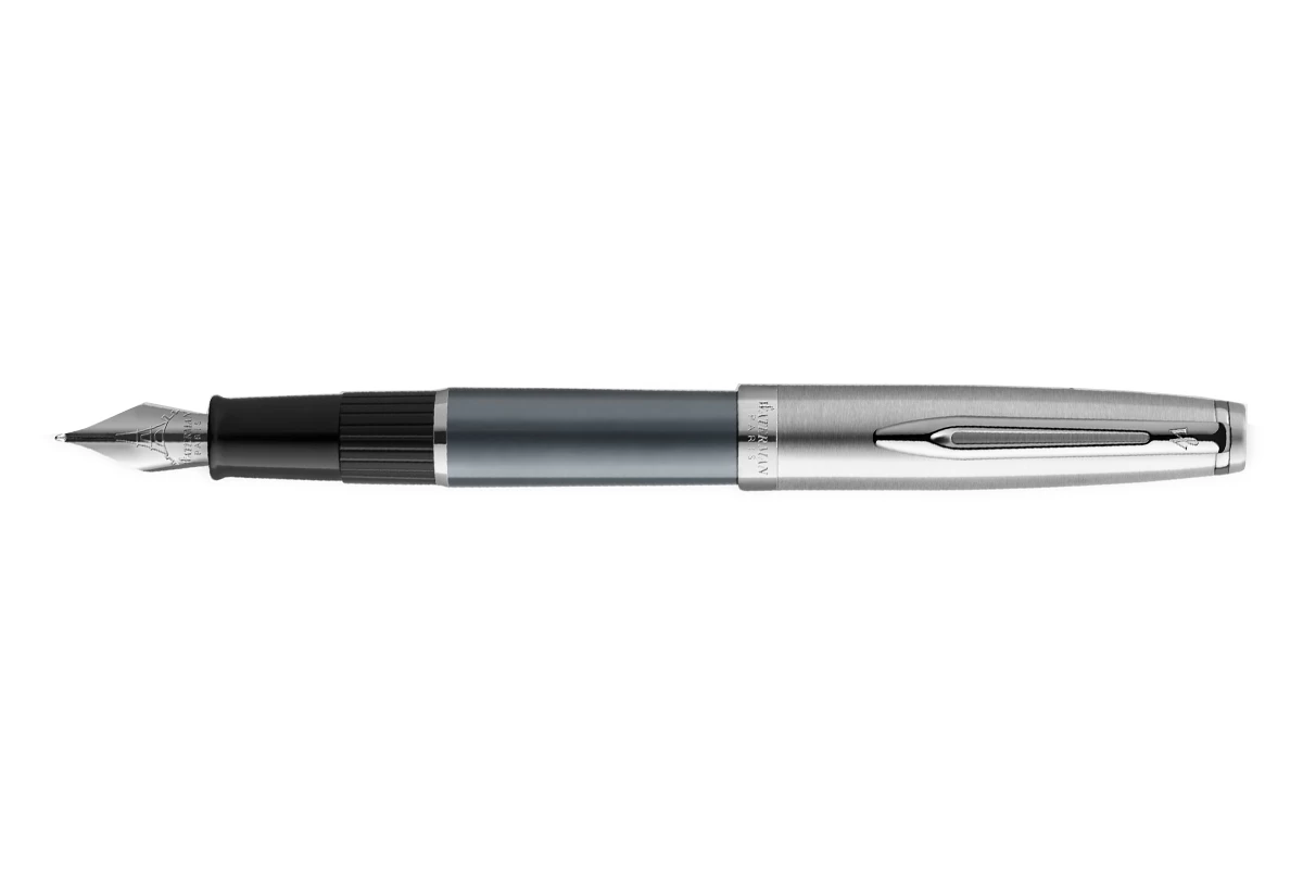Waterman Emblème Deluxe Grey CT Vulpen 1 Waterman Emblème Deluxe Grey CT Vulpen
