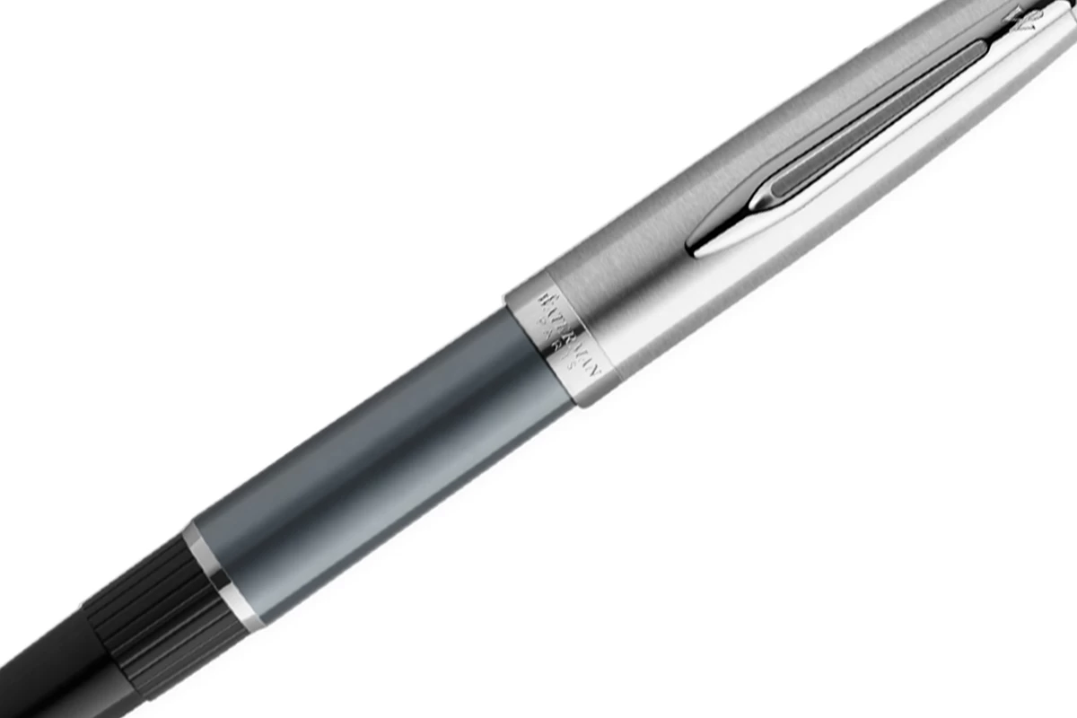 Waterman Emblème Deluxe Grey CT Vulpen 2 Waterman Emblème Deluxe Grey CT Vulpen - Afbeelding 2