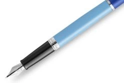Waterman Hémisphère Colour Blocking Blue CT Vulpen -Pen Winkel Waterman Hemisphere Colour Blocking Blue Fountain Pen 3