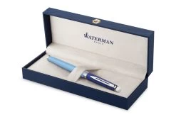 Waterman Hémisphère Colour Blocking Blue CT Vulpen -Pen Winkel Waterman Hemisphere Colour Blocking Blue Fountain Pen 4