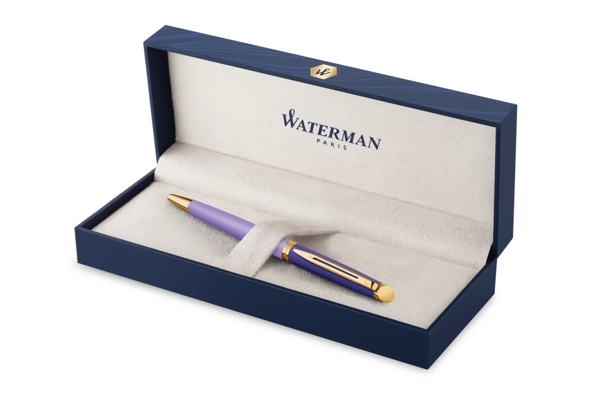 Waterman Hémisphère Colour Blocking Purple GT Balpen 4 Waterman Hémisphère Colour Blocking Purple GT Balpen - Afbeelding 4