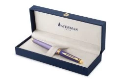 Waterman Hémisphère Colour Blocking Purple GT Vulpen -Pen Winkel Waterman Hemisphere Colour Blocking Purple Fountain Pen 4