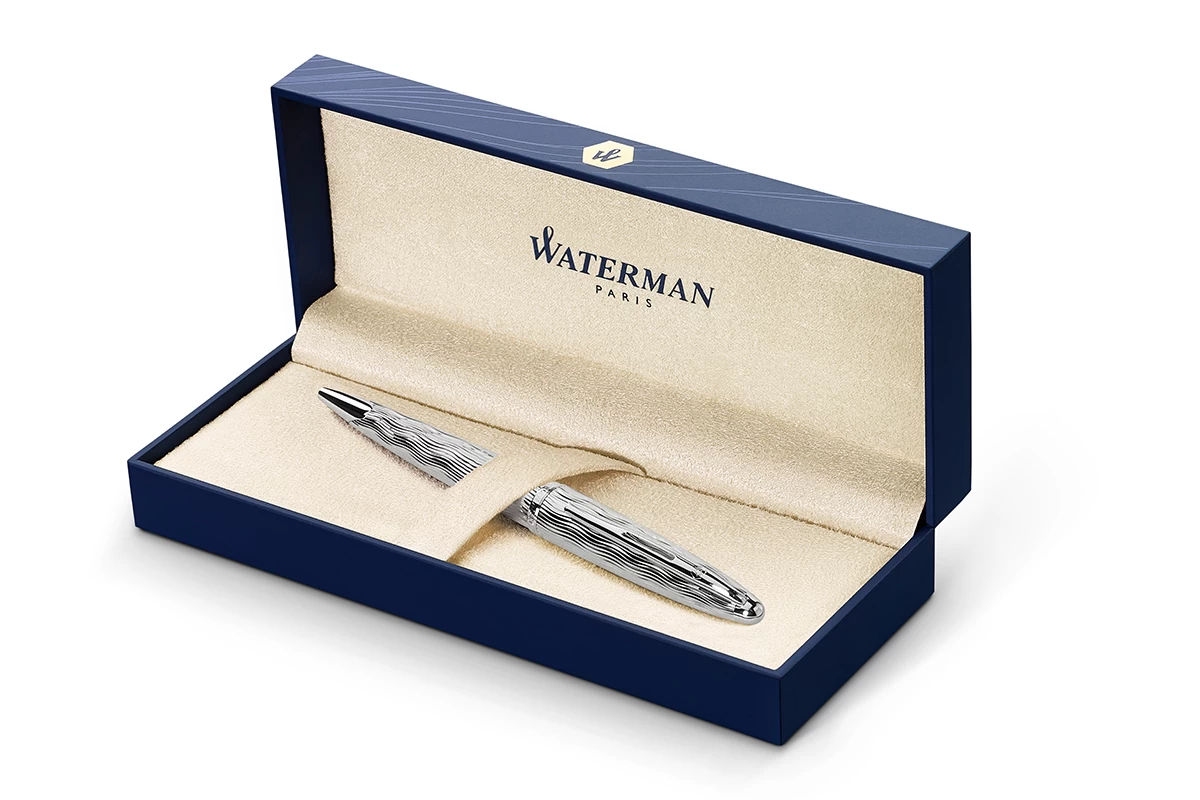 Waterman Carène Essential Silver Balpen 3 Waterman Carène Essential Silver Balpen - Afbeelding 3