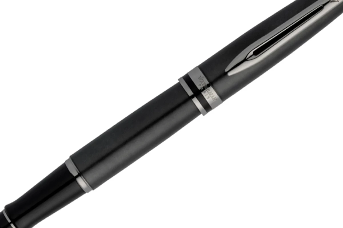 Waterman Expert Metallic Black RT Vulpen 2 Waterman Expert Metallic Black RT Vulpen - Afbeelding 2