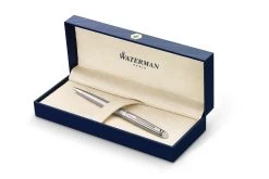 Waterman Hémisphère Steel CT Balpen -Pen Winkel Waterman hemisphere steel ct ballpoint box