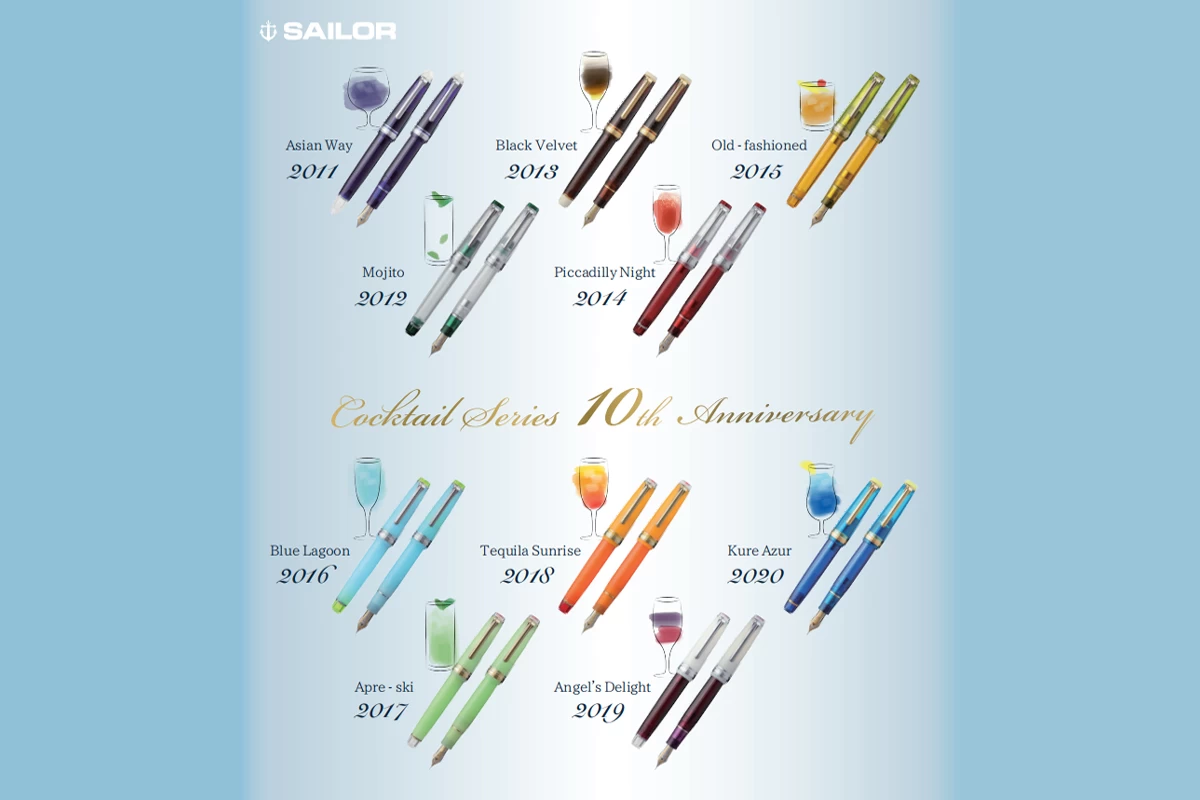 Sailor Black Velvet Cocktail Professional Gear Vulpen 4 Sailor Black Velvet Cocktail Professional Gear Vulpen - Afbeelding 4