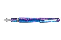 Montegrappa Elmo 01 Fantasy Blooms Blue Cross Gentian Vulpen
