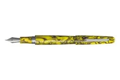 Montegrappa Elmo 01 Fantasy Blooms Iris Yellow Vulpen