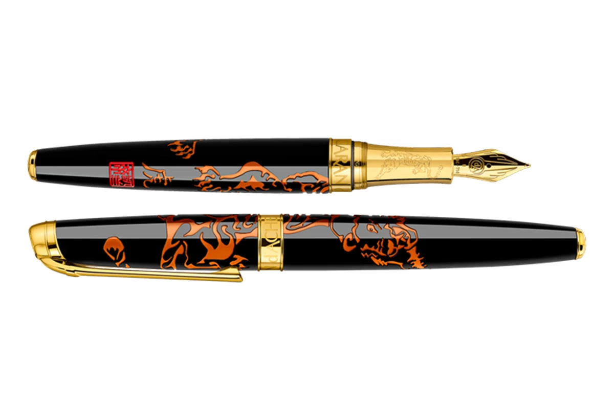 Caran D'Ache Year Of The Tiger Limited Edition Vulpen 3 Caran D'Ache Year Of The Tiger Limited Edition Vulpen - Afbeelding 3