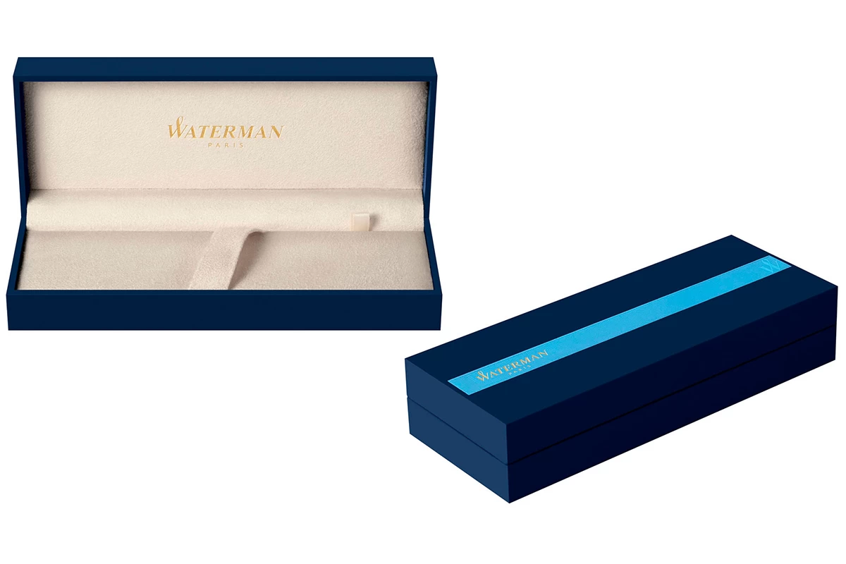 Waterman Expert Deluxe Blue Obsession Balpen 2 Waterman Expert Deluxe Blue Obsession Balpen - Afbeelding 2